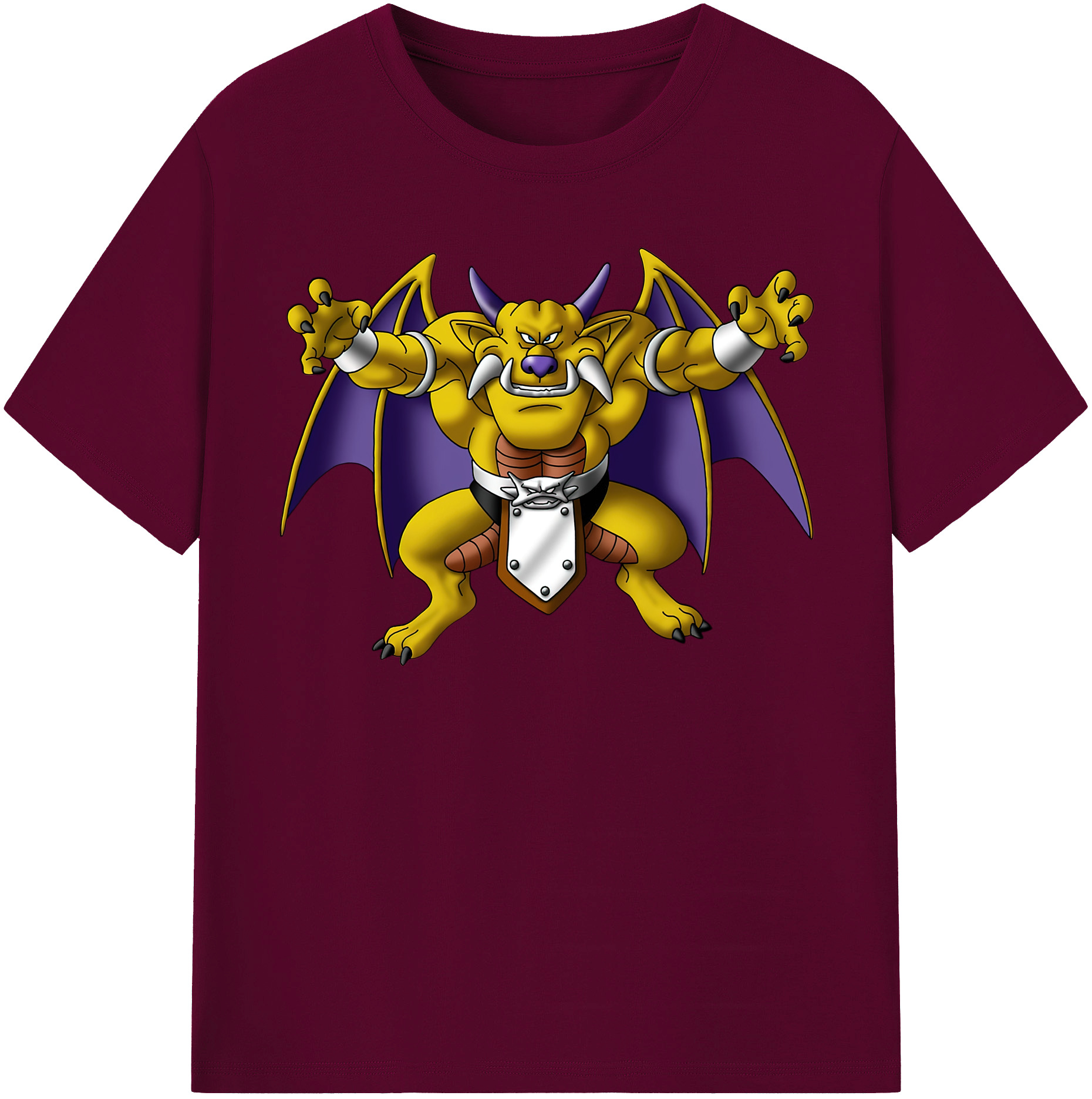 （画像用） ドラゴンクエスト Doragon Kuesuto Dragon Quest レディースカジュアルプリントTシャツ（綿100％）